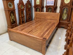 Giường ngủ mẫu trơn