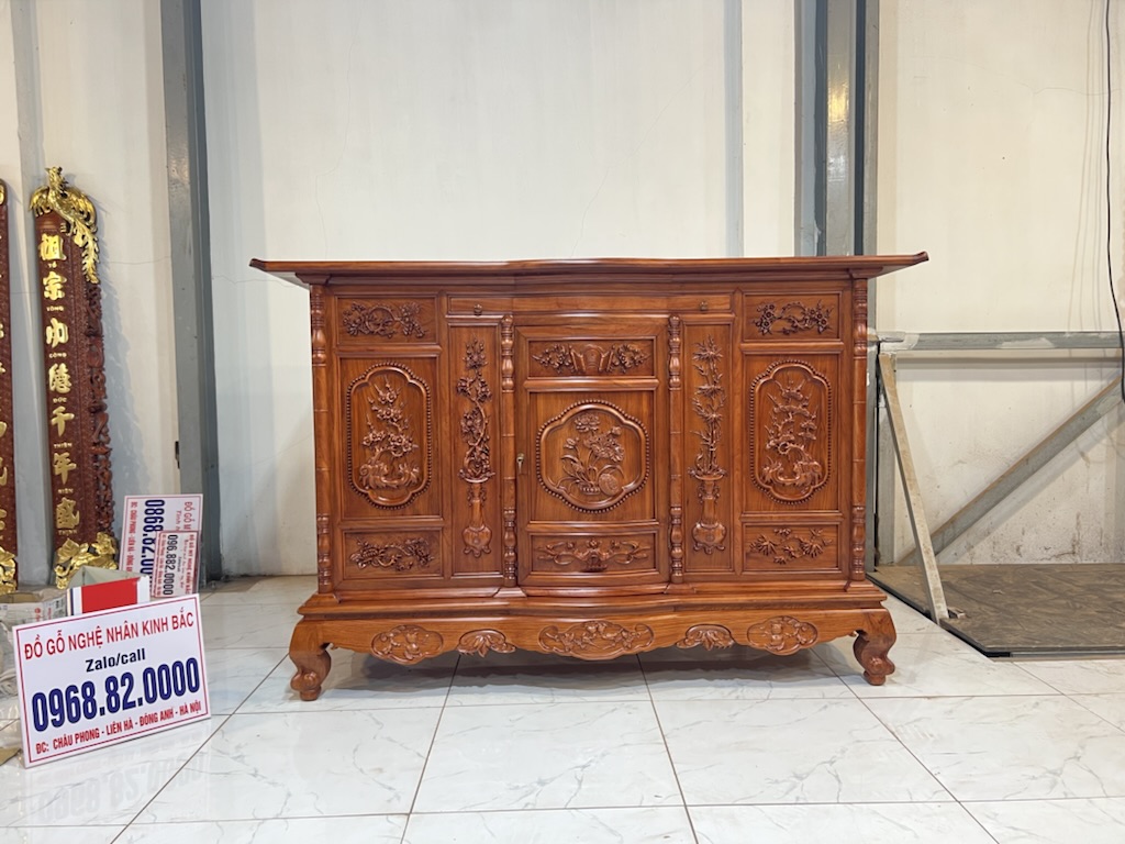 Mẫu bàn thờ gỗ mới nhất tại Bàn thờ Đà Nẵng năm 2023